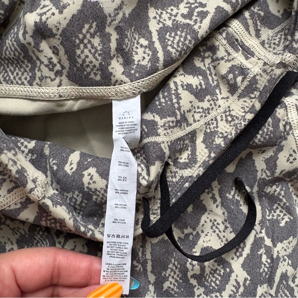 Varley Snake Print Python Estrella Legging Xs - image 4